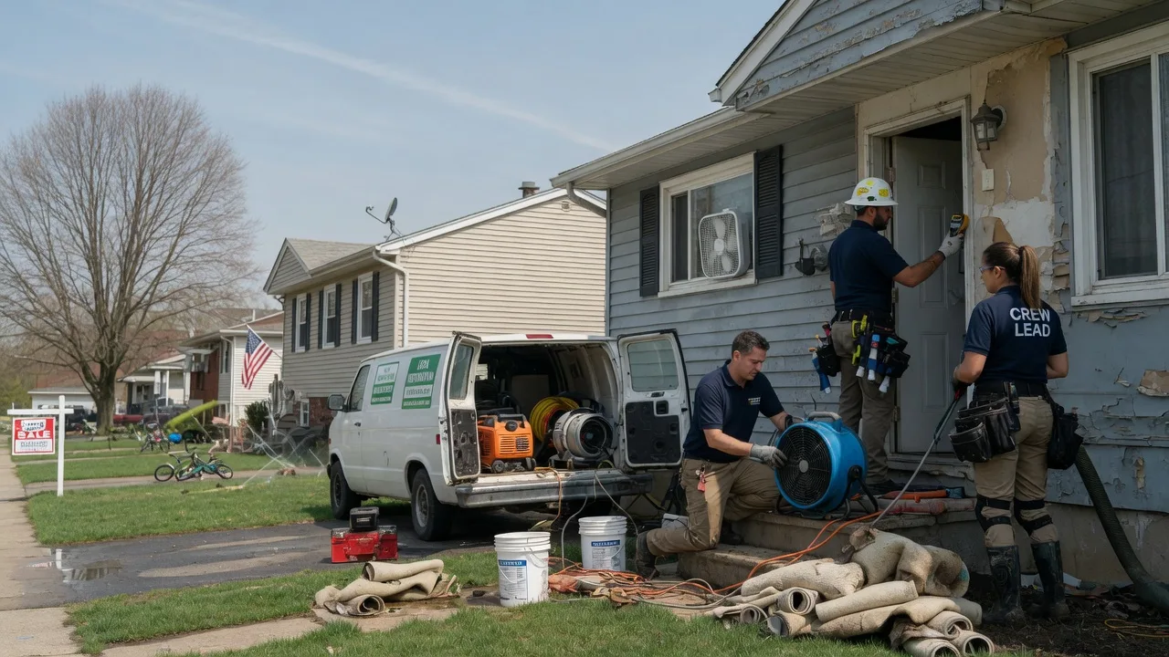 Flood Cleanup in Forestville, PA near me